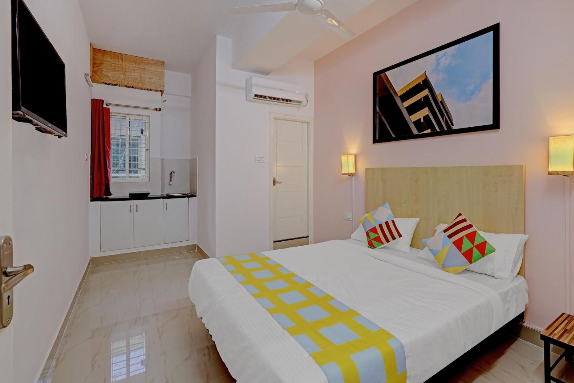 Hotel O Home Compact Studio Kr Puram Near Phoenix Marketcity バンガロール エクステリア 写真